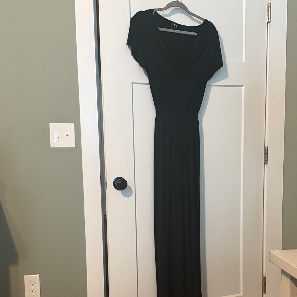 AGB Elegant Black Wide Leg Jumpsuit